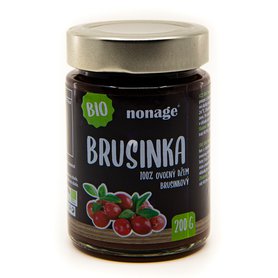 Brusinkový ovocný džem nonage BIO Premium